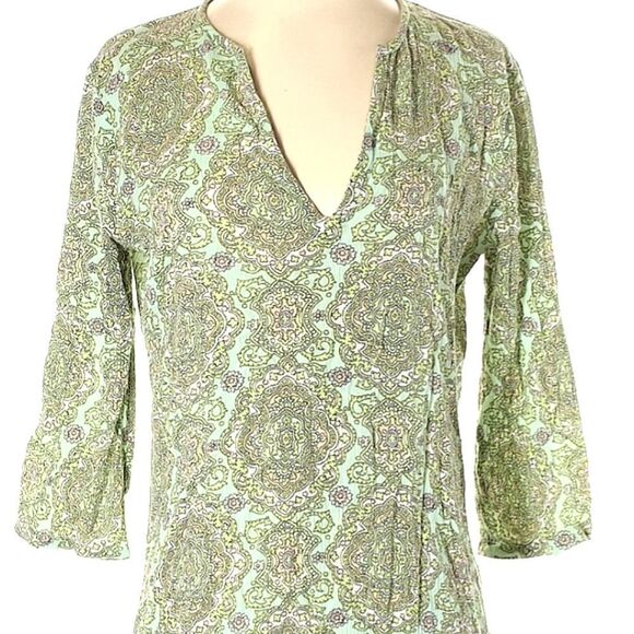 J CREW Paisley Flowy Tunic - Picture 1 of 2
